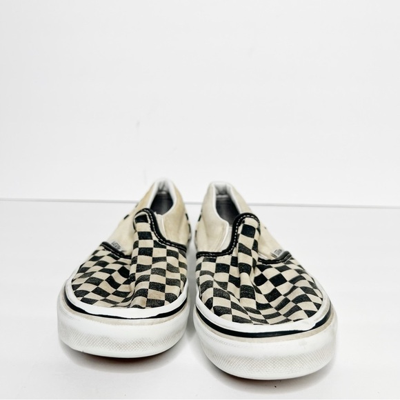 Vans Classic Canvas Slip On Sneakers Black White Checkered - Picture 4 of 4